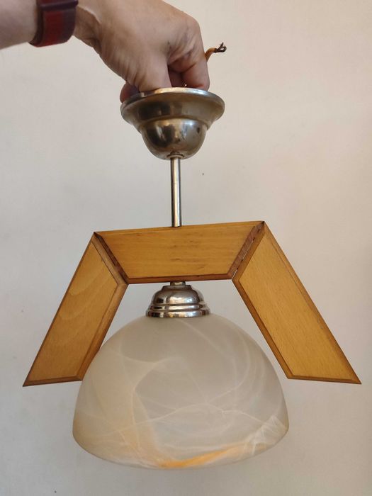 lampa wisząca klosz szklany