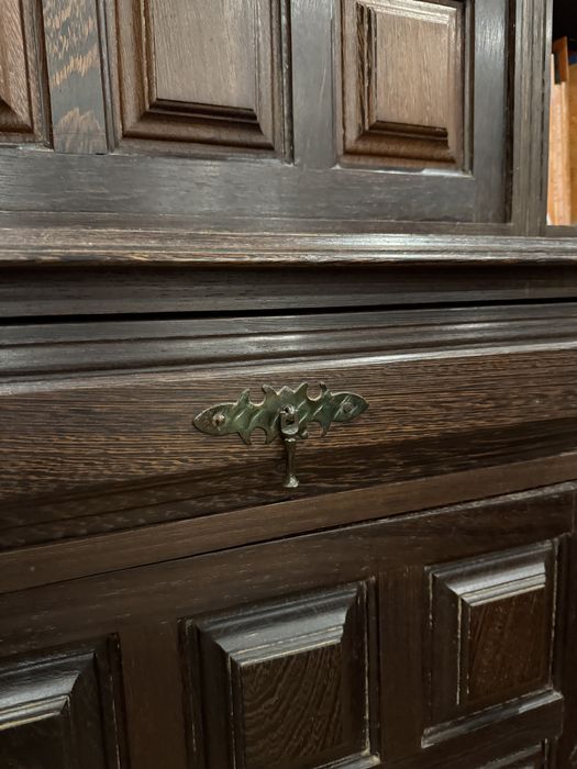 Móvel de sala / estante em madeira (antigo)