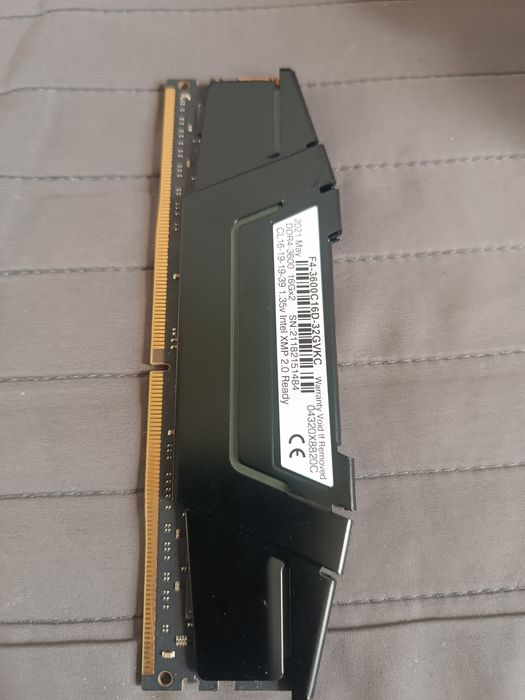Pamięć RAM DDR4 ripjaws 32gb 2x16gb 3600 cl16