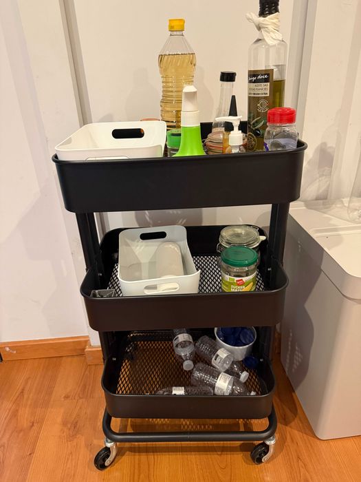 Carrinho de Cozinha IKEA com 3 prateleiras