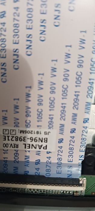 Televisão Samsung 43 polegadas para peças