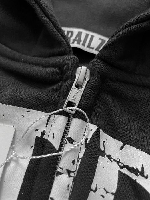 Нова зіп худі Grailz / Project G/R чорного кольору оверсайз