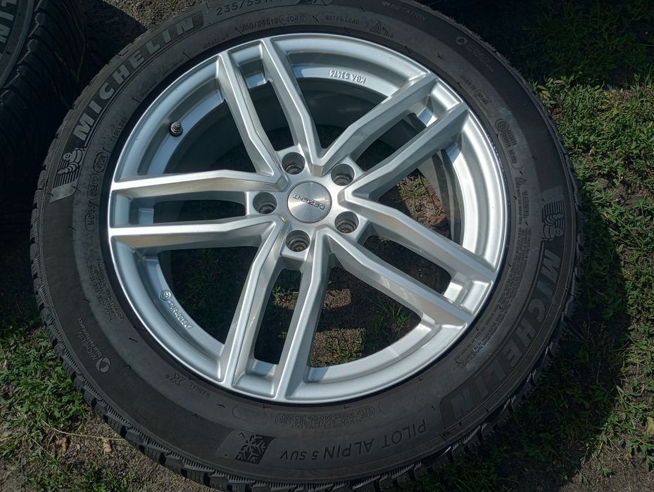 Jak Nowe 18" 5x112 Alufelgi Mercedes Audi Volkswagen Seat Skoda Felgi