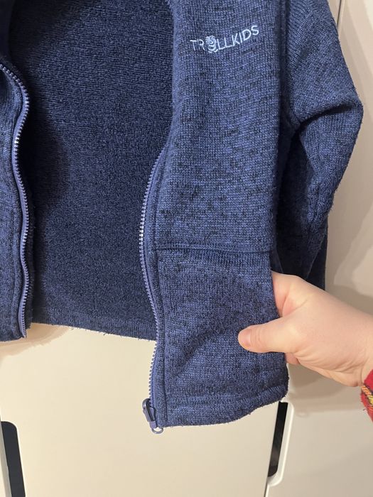 Дитяча фліска на 128 см Trollkids