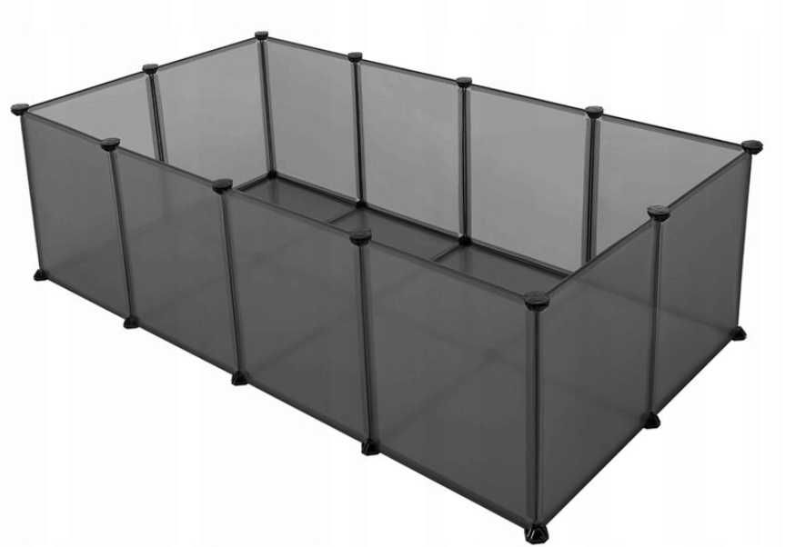 Клетка вольер манеж для грызунов кроликов и мелких животных 143x73x46см