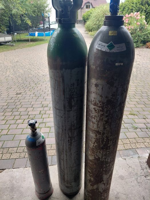 Butle gazowe CO2, MIX, ARGON