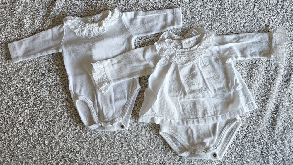 2 Baby Bodies Laranjinha 0/1m