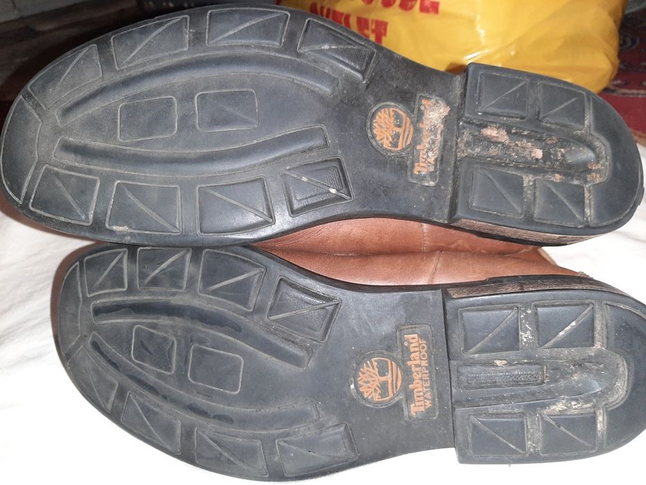 Sztyblety męskie, brązowe, duże, pojemne, Timberland