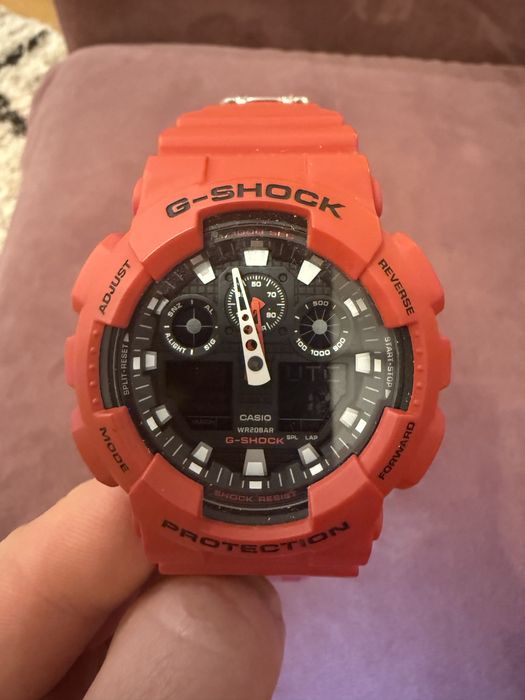 Casio G-shock czerwony - idealny
