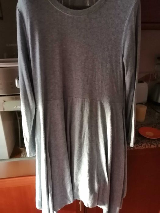 Vestido de malha Azul