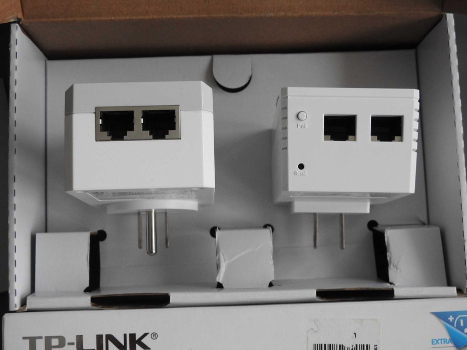 Powerline адаптер TP-LINK N300 WI-FI 2 шт 500 Мбит/с из США в коробке