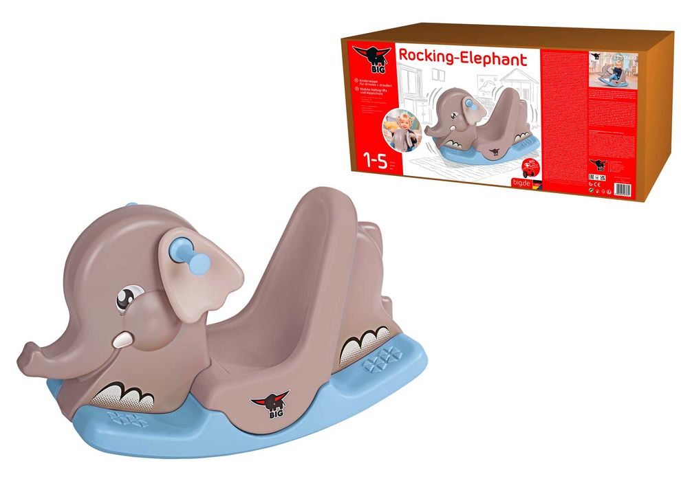 Дитяча гойдалка (Детские качели) "Слоненя" BIG, 85х34х50см, 0056787