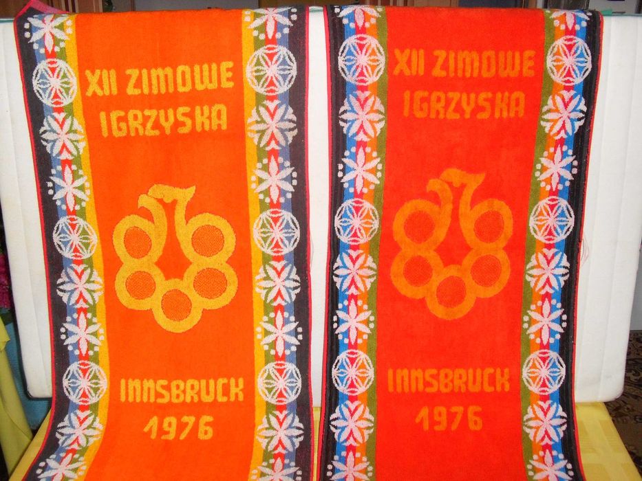 Ręczniki - Olimpiada 1976  INNSCBRUK