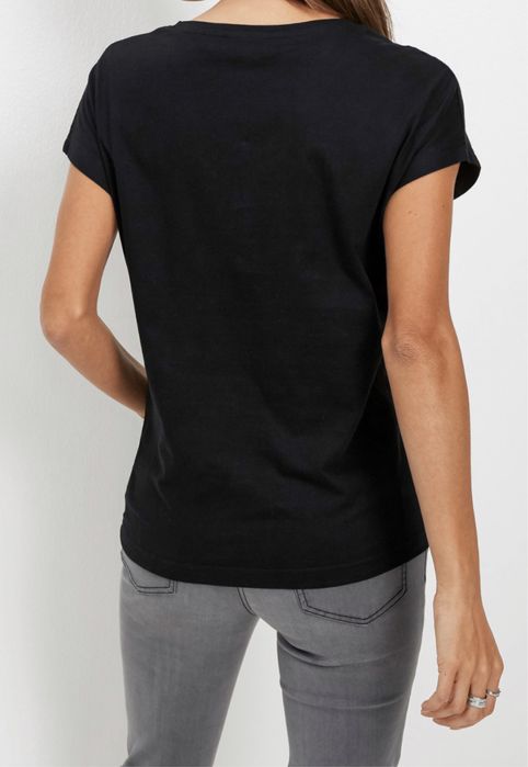 T-Shirt damski czarny r.38