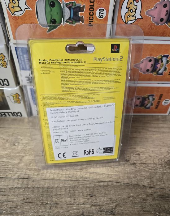 Comando compativel com PlayStation 2 ps2 novo selado