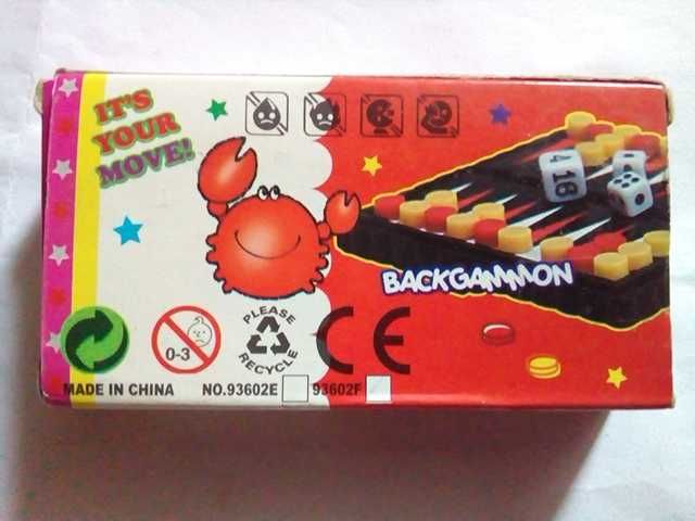 Детская карманная игра Нарды