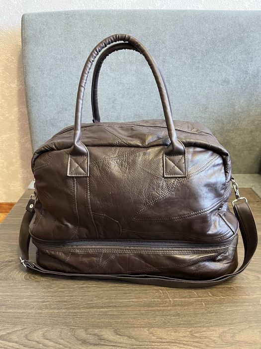 Сумка дорожная Cotton TRADERS. Натуральная кожа. Новая.