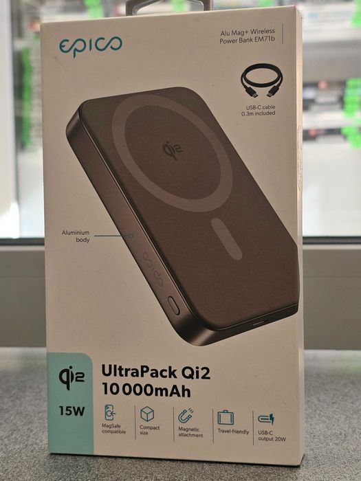 Powerbank Epico UltraPack Qi2 EM71b