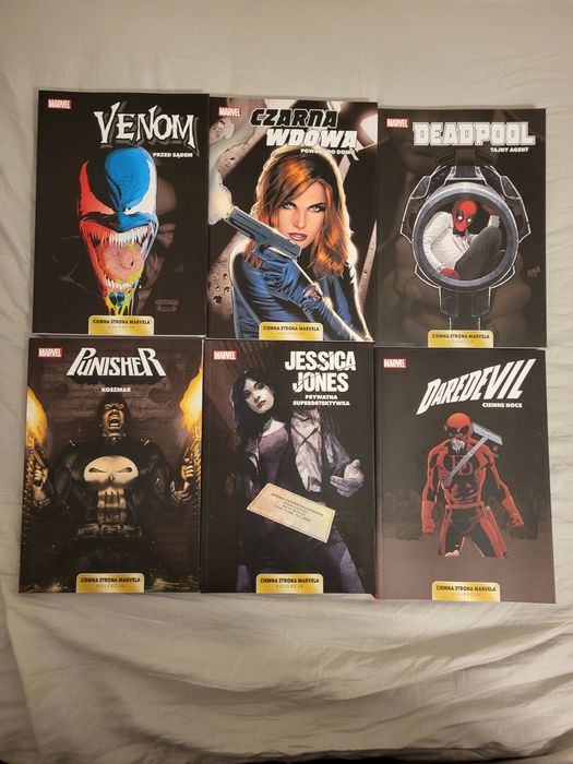 Nowe Tomy Czarna Strona Marvela i Marvel Kontra Ząbki • OLX.pl