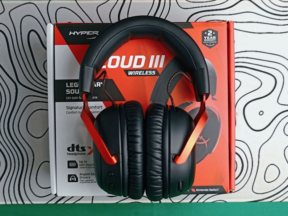 HyperX Cloud III Wireless - Como Novo