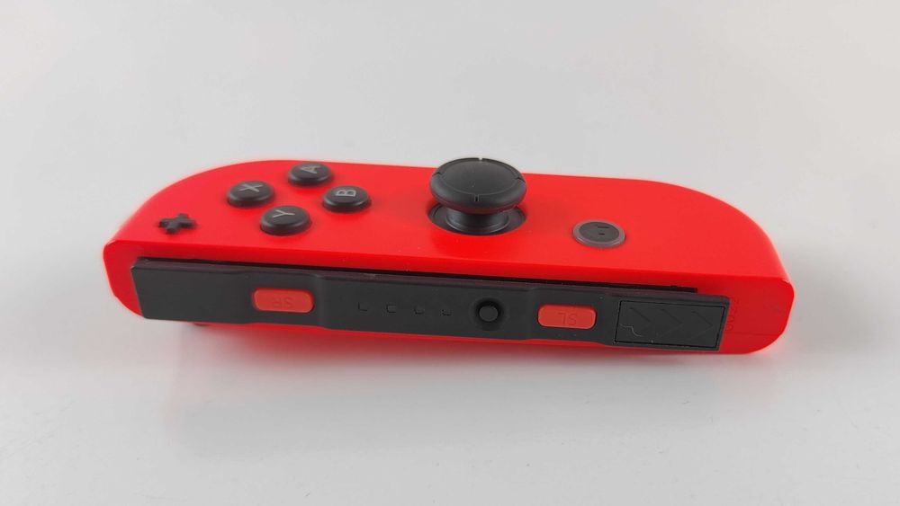 Oryginalny Joy-Con (P) Prawy, Nintendo Switch, Neon Red + opaska