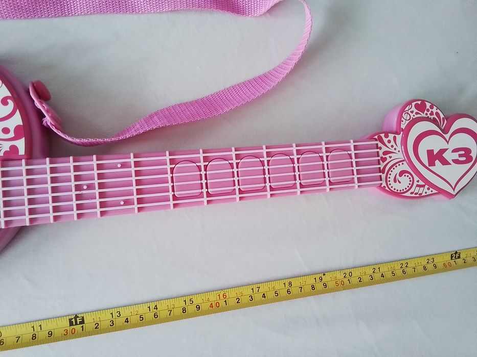 Gitara interaktywna dla dziewczynki 40 zł