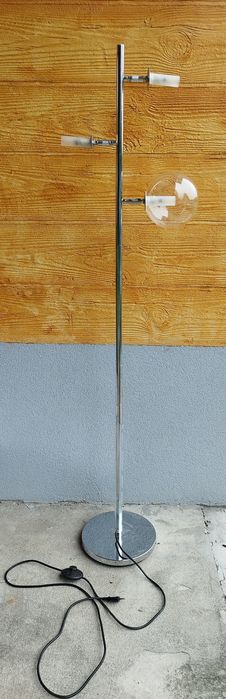 Lampa stojąca podłogowa szklane klosze Modernluci