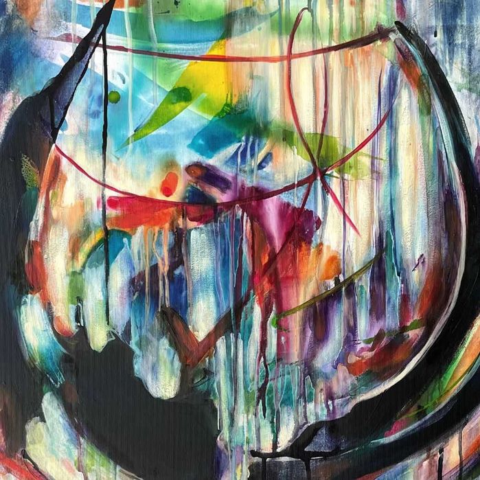 Obraz abstrakcyjny „Resistance”, 100×70 cm