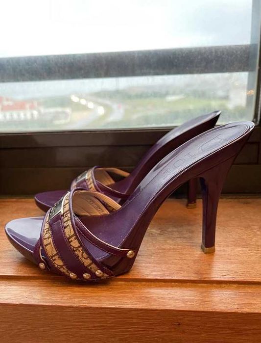 Sapatos roxos Dior 37