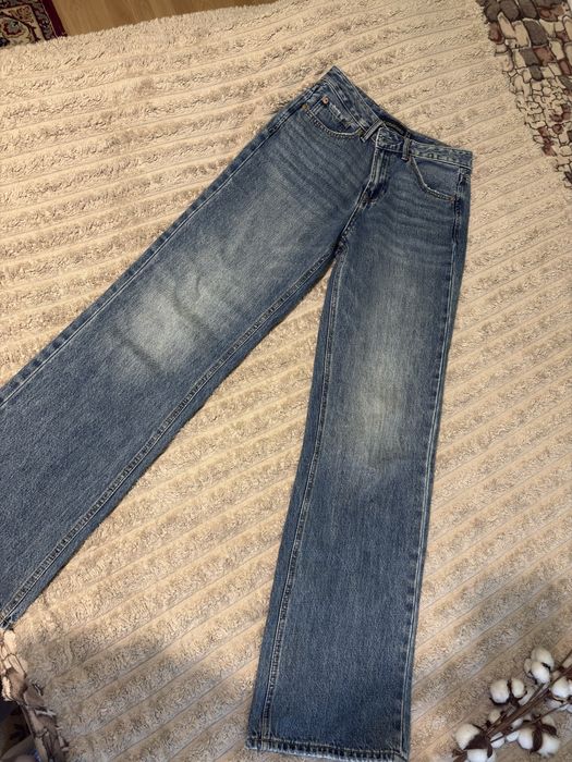 Джинси Stradivarius wide leg (широкі / прямі) з високою посадкою