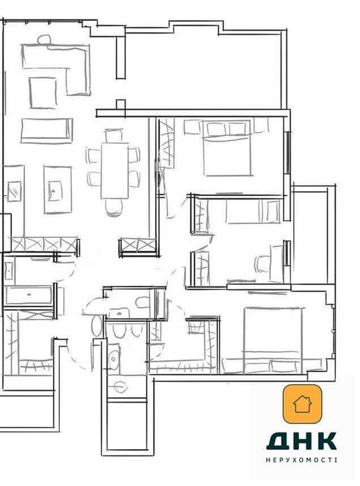 3-комнатная квартира по адресу (площадь 125 м²) - Atlanta.ua - фото 7