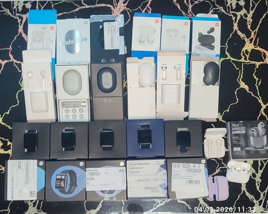Великий набір електроніки Xiaomi та інших.