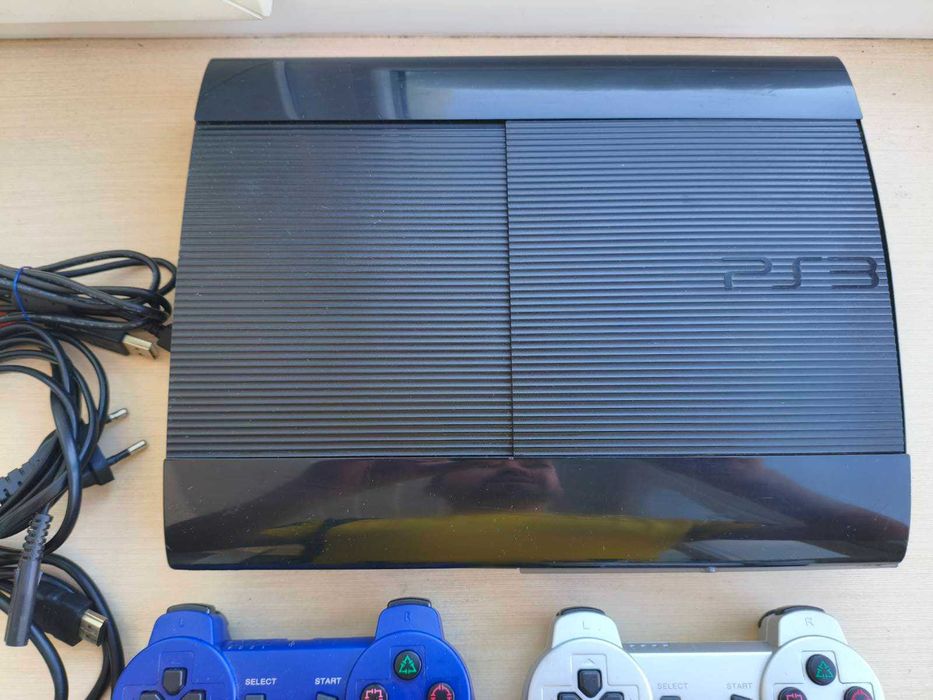 Ps3 Super Slim 500Gb ігри два джойстика
