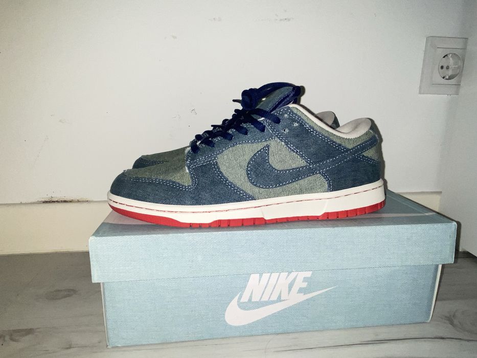 Nike sb dunk low pro denim