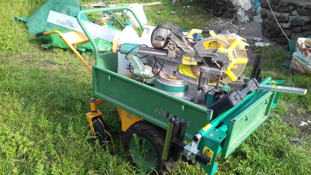 carrinho de mão elétrico