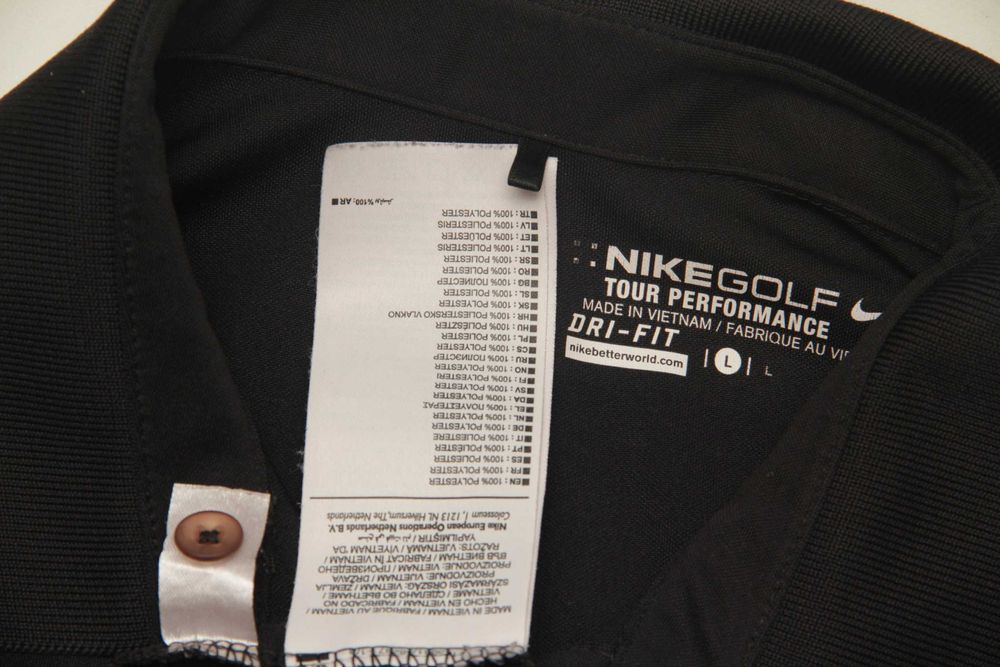 Nike golf dri fit рр l дышащее поло dri fit.