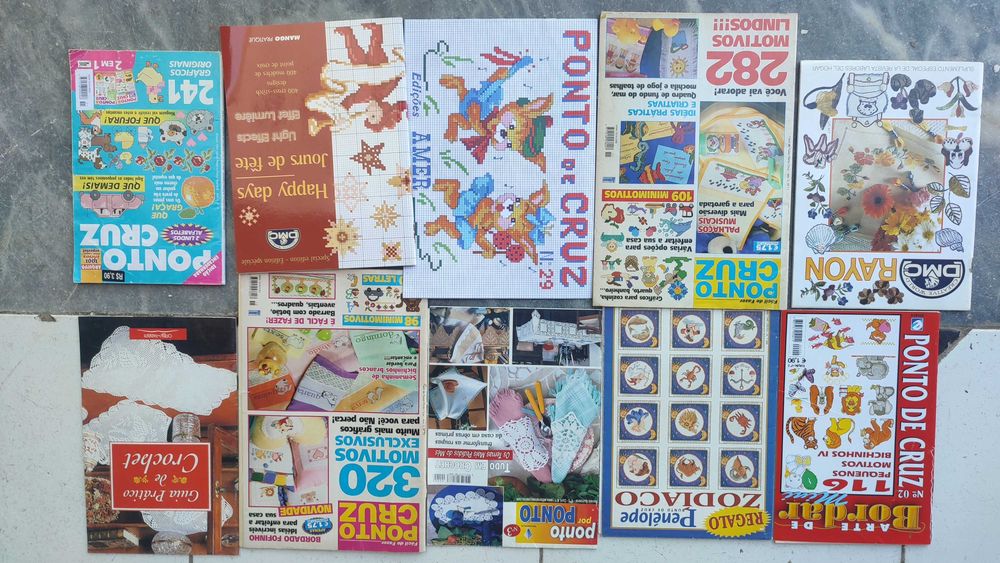 50 Revistas de Ponto Cruz