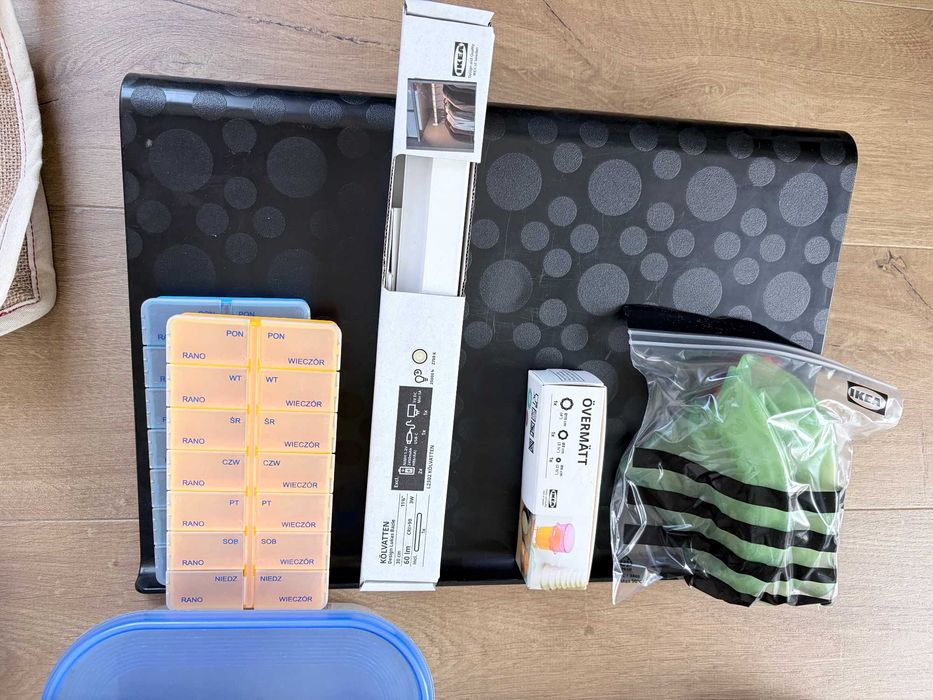 Wielki zestaw domowy: IKEA, elektronika beauty ANLAN, organizer, kable, akcesoria – CAŁOŚĆ