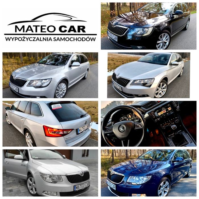 MATEOCAR wypożyczalnia wynajem samochodów Passat Superb Golf Galaxy