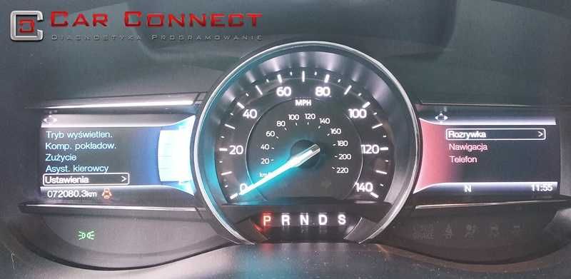 Konwersja Ford Honda Mazda USA EU polskie menu spolszczenie 2-kluczyk