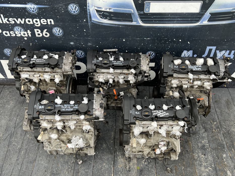 Мотор 2.0 fsi 150 л. с passat B6 golf 5 skoda A5 двигатель пасат б6