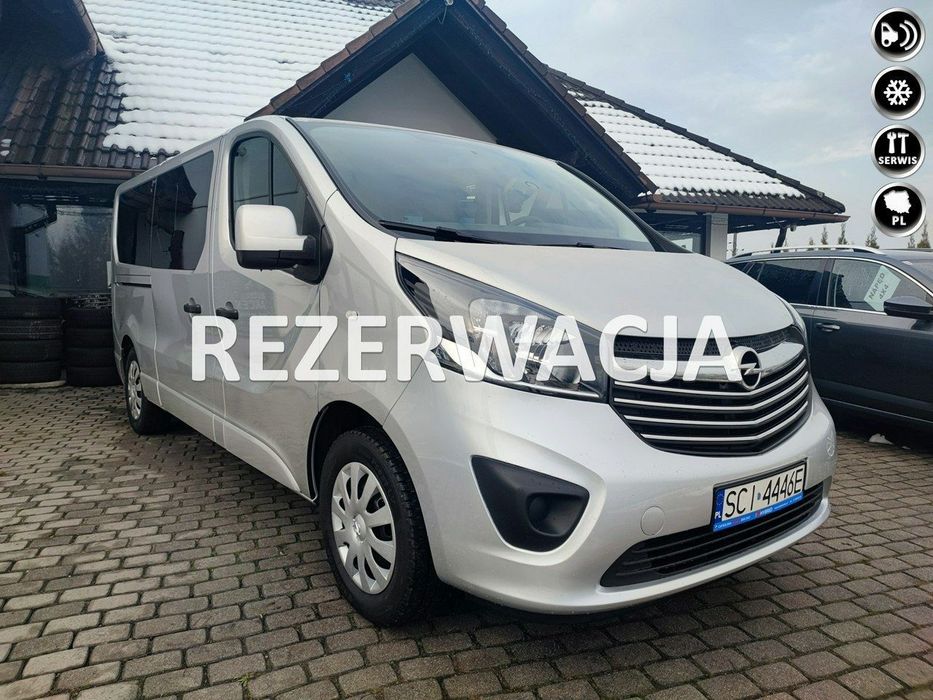 Opel Vivaro Krajowy + serwisowany + 9 osób + F-ra Vat