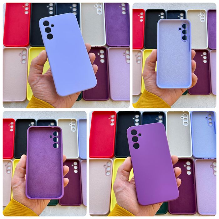 Чохол Silicone case ТОП якість Samsung A34 | Чехол Самсунг Гелекси А34