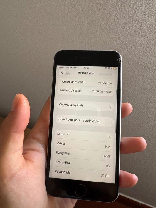 iPhone SE 2020 64GB Branco