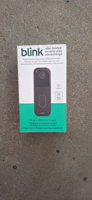 Wideodzwonek Blink Video Doorbell czarny