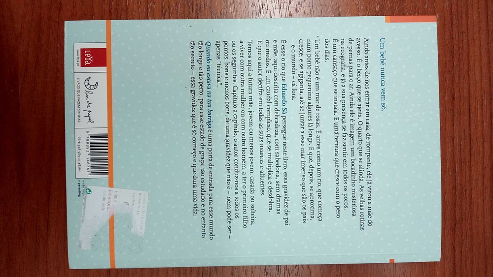 Quando eu estava na tua barriga - Eduardo Sá