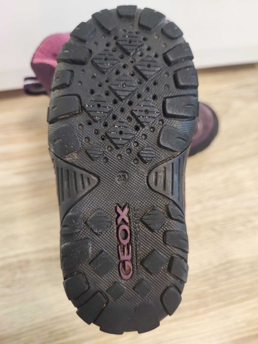 Демисезонные ботиночки Geox Amphibiox Respira отличное состояние 23р.