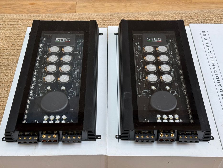 STEG QK 200.4. mocne 4 kanały (mosconi, brax, helix, Zapco)