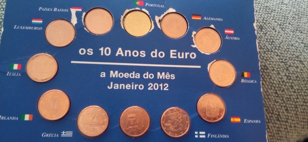 Conjunto os 10 anos do euro