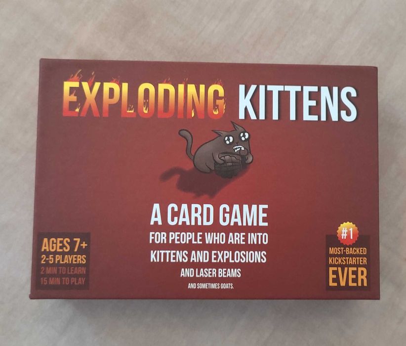 Exploding Kittens (Versão inglesa) - NOVO